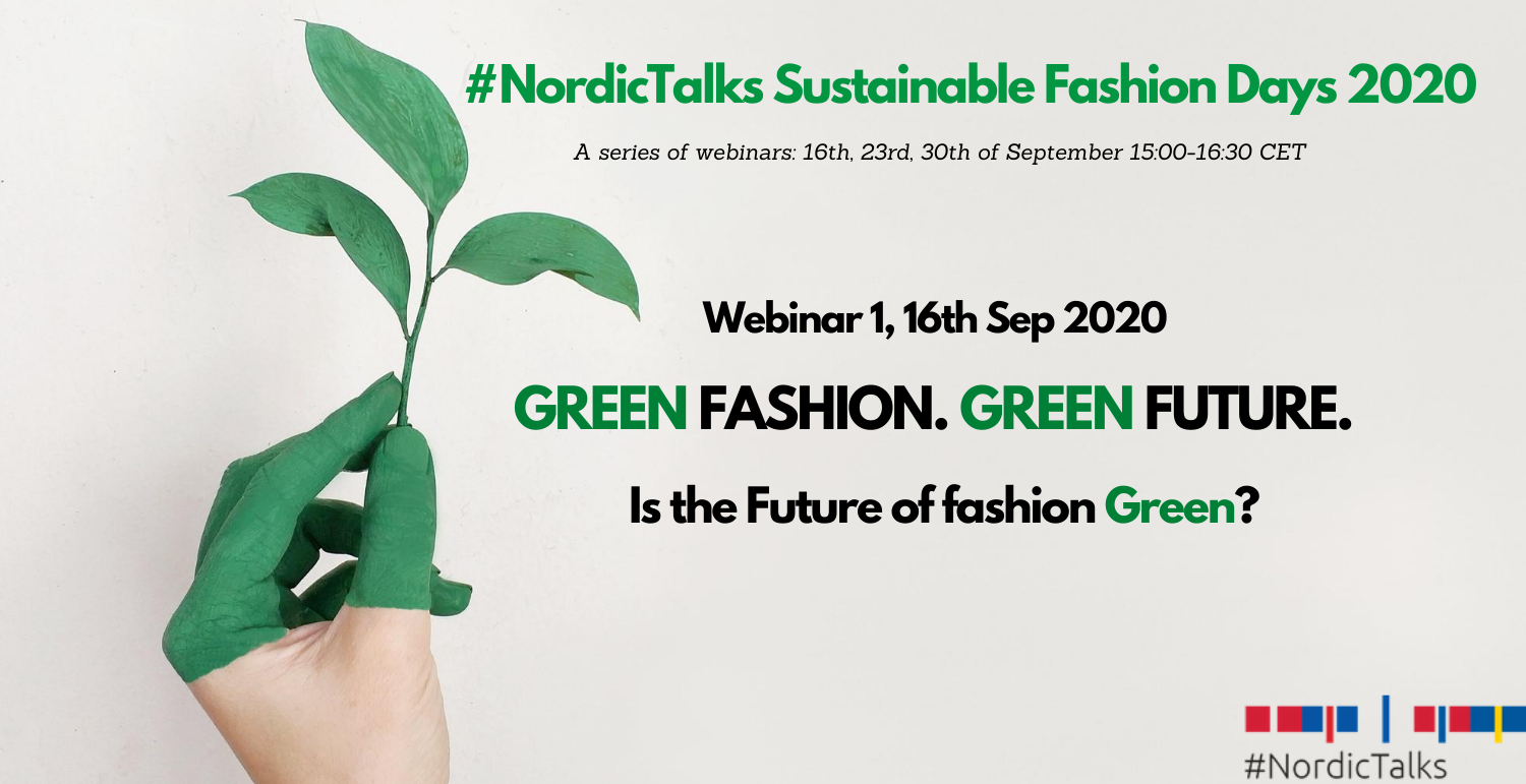 16.06.2020 #NordicTalks2020 – Sustainable Fashion Days