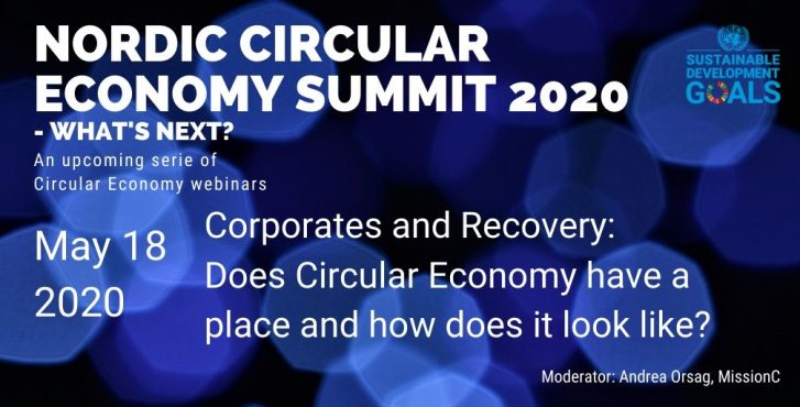 18.05.2020 Nordic webinar 2: Circular Economy – What’s next